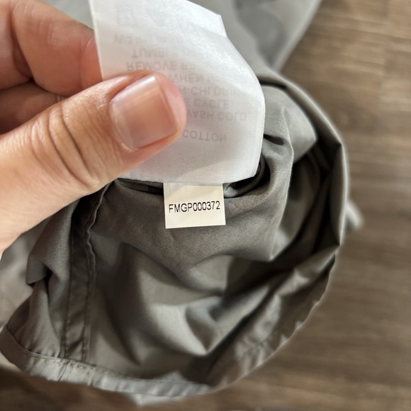 Filson Mens Large Grey Washed Feather Cloth Shirt Outdoors Hiking - Picture 8 of 8